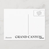 Carte Postale Canyon grand (Dos)