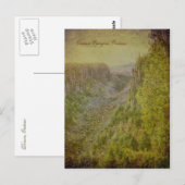 Carte Postale Canyon Ouimet (Devant / Derrière)