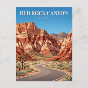 Carte Postale Canyon Red Rock Nevada