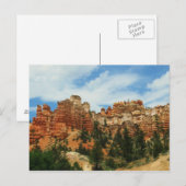 Carte Postale Canyon rouge (Devant / Derrière)