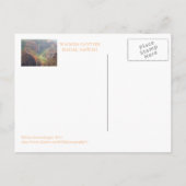 CARTE POSTALE, CANYON WAIMEA /CASCADES, KAUAI, HAW (Dos)