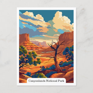 Carte Postale Canyonlands National Park, Utah Travel Vintage
