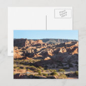 Carte Postale Canyons De La Province De Salta (Devant / Derrière)