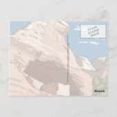 Carte Postale Canyons des Anciens (Dos)