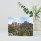 Carte Postale Canyons Kolob au Parc national de Sion (Debout devant)