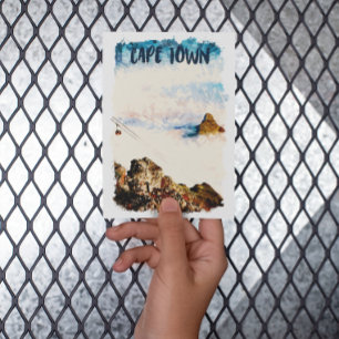 Carte Postale Cap Afrique du Sud Montagne de la Table