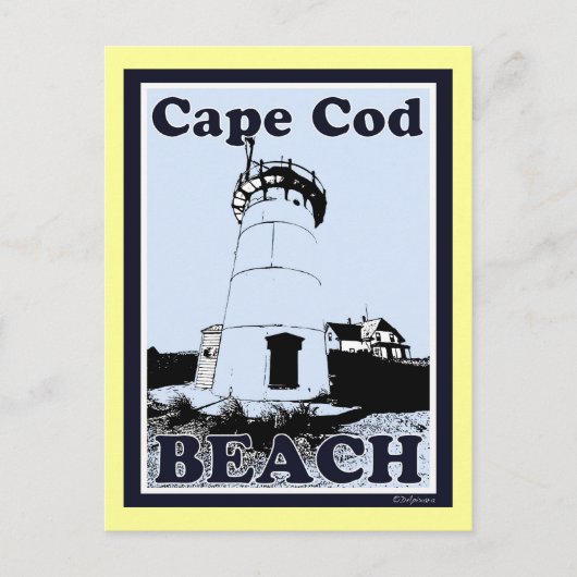 Carte Postale Cap Cod Provincetown (Devant)