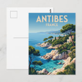 Carte Postale Cap d'Antibes France (Devant / Derrière)