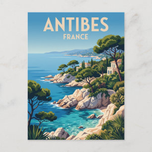 Carte Postale Cap d'Antibes France