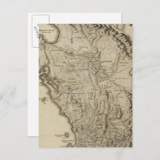 Carte Postale Cap de Bonne-Espérance 2 (Devant / Derrière)