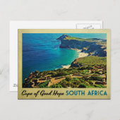 Carte Postale Cap de Bonne-Espérance Afrique du Sud (Devant / Derrière)