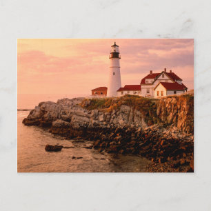 Carte Postale Cap Elizabeth   Portland Head Light   Maine