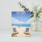 Carte Postale Cap Ferret - poster - Affiche (Debout devant)