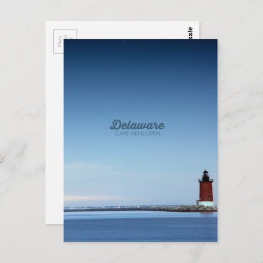 Carte Postale Cap Henlopen. (Devant / Derrière)