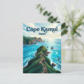 Carte Postale Cap Kamui Japon (Debout devant)