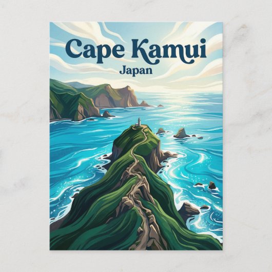 Carte Postale Cap Kamui Japon (Devant)
