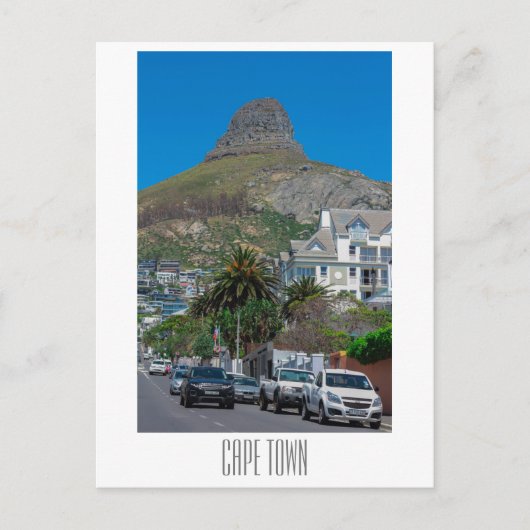 Carte Postale Cap Lion's Head South Africa City (Devant)