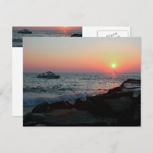 Carte Postale Cap May Sunset (Devant / Derrière)