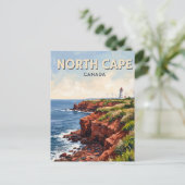 Carte Postale Cap Nord Canada (Debout devant)
