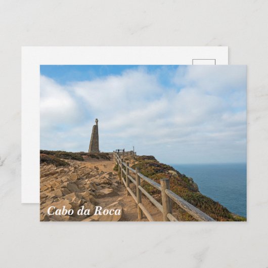 Carte Postale Cap Roca. (Devant / Derrière)