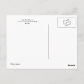 Carte Postale Cap Royal Sunset (Dos)