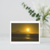 Carte Postale Cap Table Mountain Ocean Sunset (Debout devant)