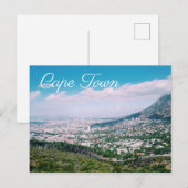 Carte Postale Cap Table Mountain Peak Paysage (Devant / Derrière)