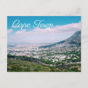 Carte Postale Cap Table Mountain Peak Paysage