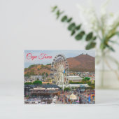 Carte Postale Cap Table Mountain Waterfront Cityscape (Debout devant)