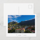 Carte Postale Cap Town Table Mountain Afrique du Sud (Devant / Derrière)