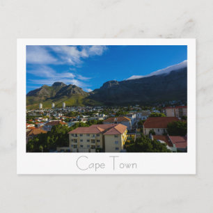 Carte Postale Cap Town Table Mountain Afrique du Sud