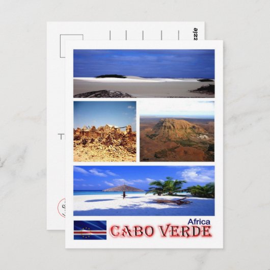 Carte Postale Cap-Vert - (Devant / Derrière)