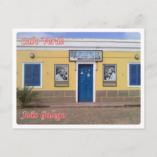 Carte Postale Cap-Vert - Boa Vista - Joao Galego Village - (Devant)