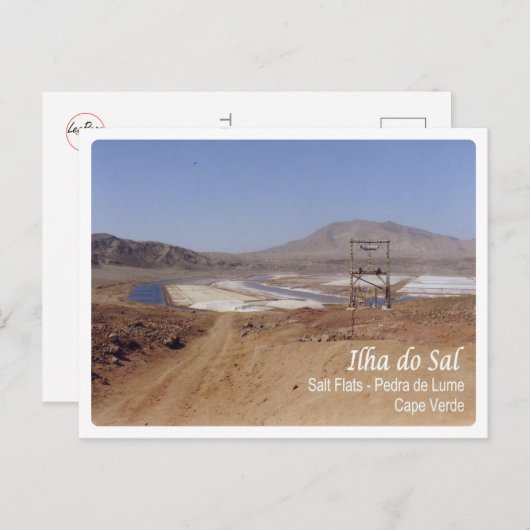 Carte Postale Cap-Vert - Île de Sal - (Devant / Derrière)