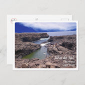 Carte Postale Cap-Vert - Île de Sal - Buracona - (Devant / Derrière)