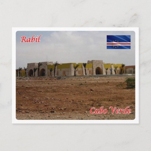 Carte Postale Cap-Vert - Rabil - Aéroport - (Devant)