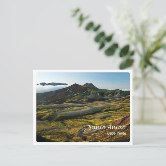 Carte Postale Cap-Vert - Santo Antao - (Debout devant)