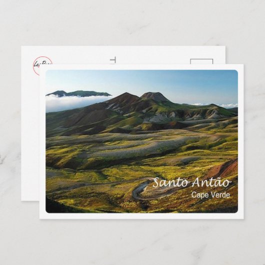 Carte Postale Cap-Vert - Santo Antao - (Devant / Derrière)