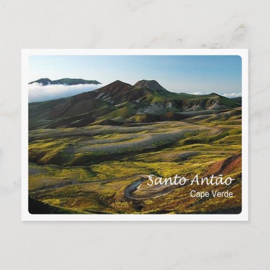 Carte Postale Cap-Vert - Santo Antao - (Devant)