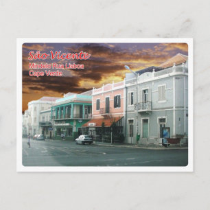 Carte Postale Cap Vert - Sao Vicente - Mindelo Street Lisboa -