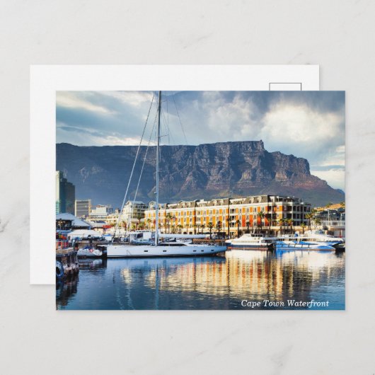 Carte Postale Cap Waterfront Afrique du Sud (Devant / Derrière)