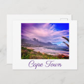 Carte Postale Cap ZA Afrique du Sud Océan Panorama (Devant / Derrière)