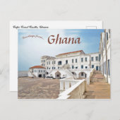 Carte Postale Cape Coast Castle Ghana (Devant / Derrière)