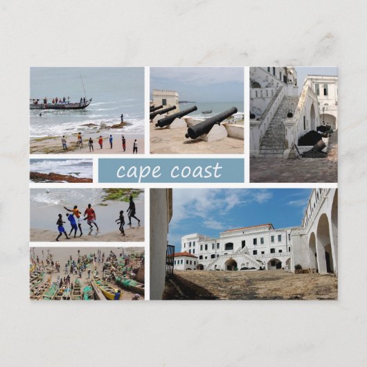 Carte Postale Cape Coast postcard (Devant)
