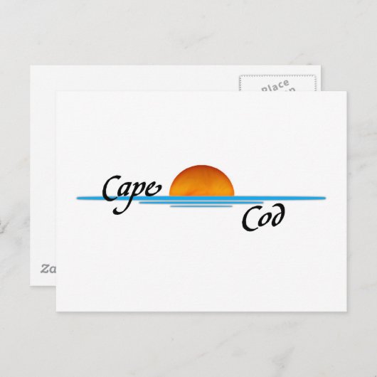 Carte Postale Cape Cod (Devant / Derrière)