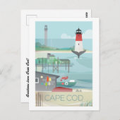 Carte postale Cape Cod (Devant / Derrière)