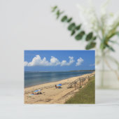Carte Postale Cape Cod Bay Beach Truro (Debout devant)
