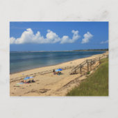 Carte Postale Cape Cod Bay Beach Truro (Devant)