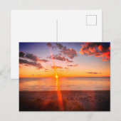 Carte Postale Cape Cod Beach Sunset Photo (Devant / Derrière)