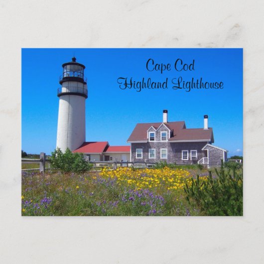 Carte postale Cape Cod Highland Lighthouse (Devant)